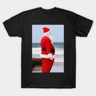 Santa on the Beach T-Shirt